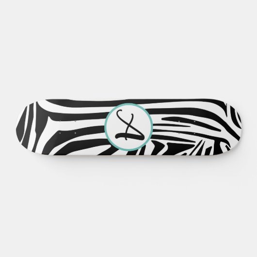 Zebra Pattern Persoonlijk Skateboard (Horizontaal)