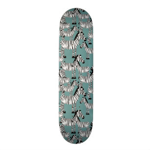 Zebra Pattern Persoonlijk Skateboard