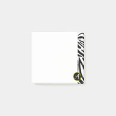 Zebra Pattern Post-it® Notes (Voorkant)