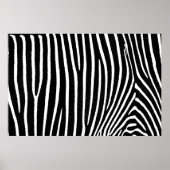 Zebra Pattern Poster voor meubelpapier (Voorkant)