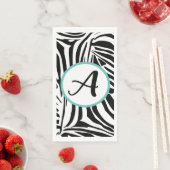 Zebra Pattern Servet (Insitu)