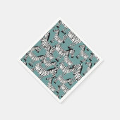 Zebra Pattern Servet (Hoek)