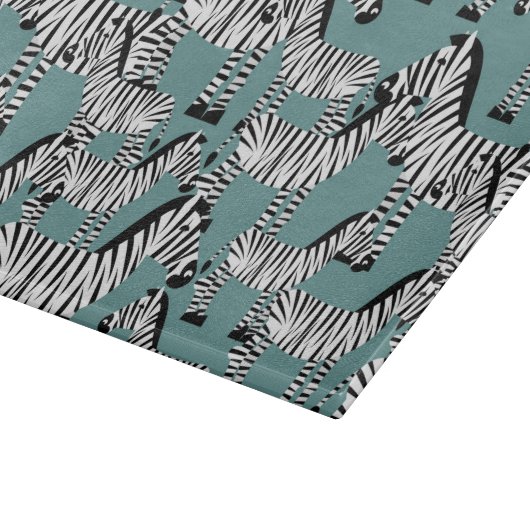 Zebra Pattern Snijplank (Hoek)