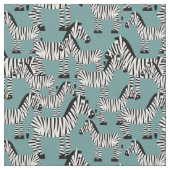 Zebra Pattern Stof (Close Up)