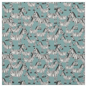 Zebra Pattern Stof (Swatch)
