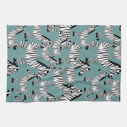 Zebra Pattern Theedoek (Horizontaal)