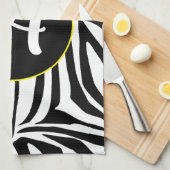 Zebra Pattern Theedoek (Quarter Fold)