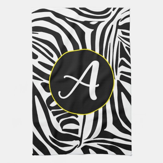 Zebra Pattern Theedoek (Verticaal)