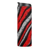 Zebra Pattern Thermosbeker (Geroteerd rechts)