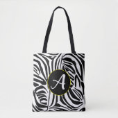 Zebra Pattern Tote Bag (Voorkant)