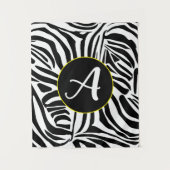 Zebra Pattern Wandkleed (Voorkant)