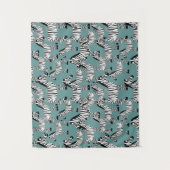 Zebra Pattern Wandkleed (Voorkant)