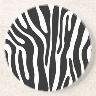 Zebra Pattern Zandsteen Onderzetter