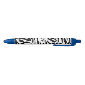Zebra Pattern Zwarte Inkt Pen (Bodem)