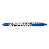 Zebra Pattern Zwarte Inkt Pen (Achterkant)