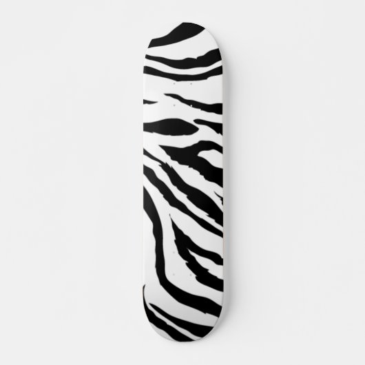 zebra persoonlijk skateboard (Voorkant)