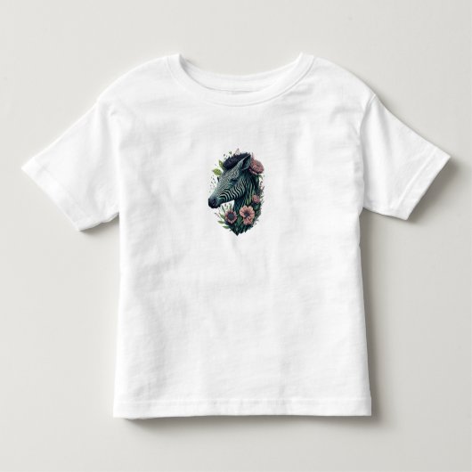 ZEBRA PEUTER T-SHIRT (Voorkant)