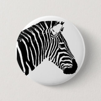 Zebra Pin Ronde Button 5,7 Cm