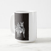 Zebra Play Boekplat Koffiemok (Voorkant links)