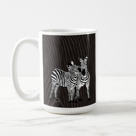 Zebra Play Boekplat Koffiemok (Links)