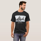Zebra Pleco Dark T-Shirt (Voorkant volledig)