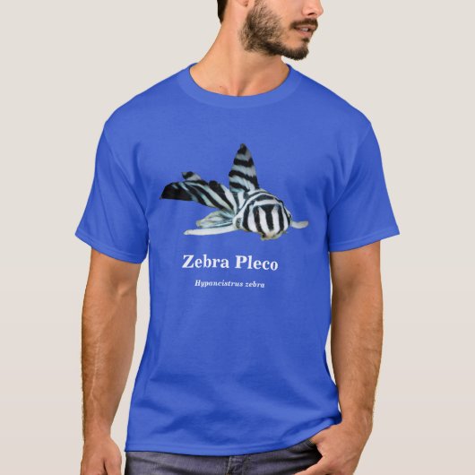 Zebra Pleco T-shirt (Voorkant)