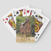 Zebra Pokerkaarten (Achterkant)