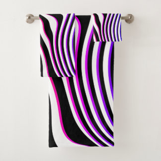Zebra Pop Bad Handdoek