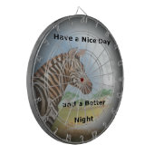 Zebra-portret, Amboseli: de geest van de savanne Dartbord (Voorkant Links)