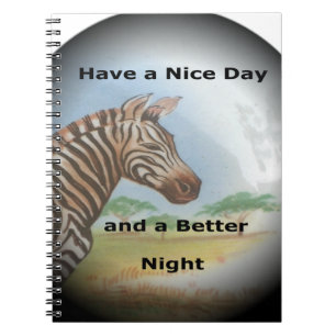 Zebra-portret, Amboseli: de geest van de savanne Notitieboek