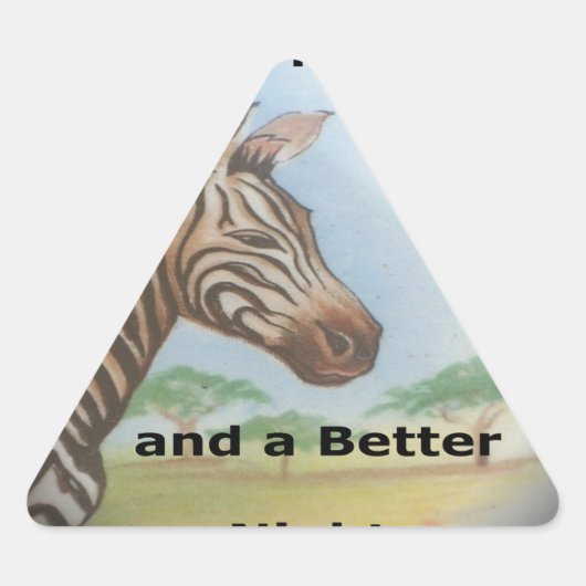 Zebra-portret, Amboseli: de geest van de savanne Sticker (Voorkant)