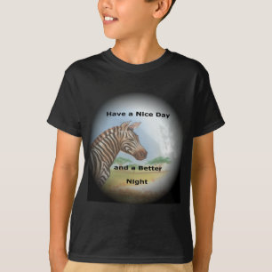 Zebra-portret, Amboseli: de geest van de savanne T-shirt
