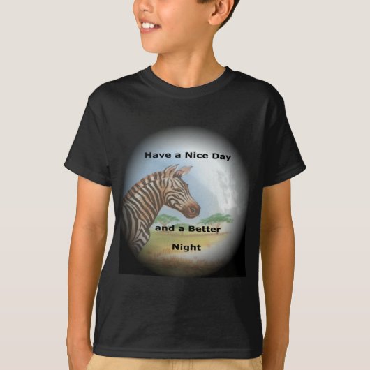 Zebra-portret, Amboseli: de geest van de savanne T-shirt (Voorkant)