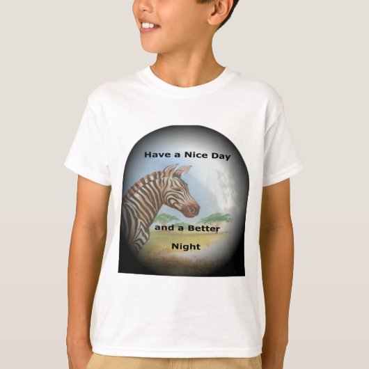 Zebra-portret, Amboseli: de geest van de savanne T-shirt (Voorkant)