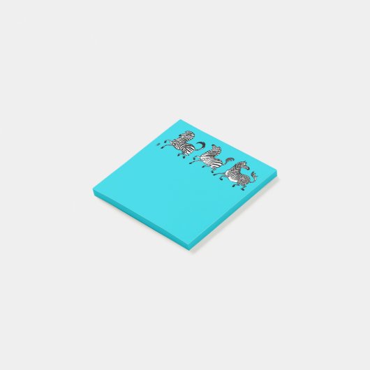 Zebra Post-IT-opmerkingen Post-it® Notes (Schuin)