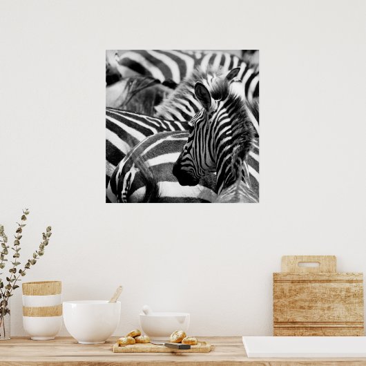 Zebra Poster (Keuken)