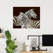 Zebra Poster (Thuiskantoor)
