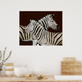 Zebra Poster (Keuken)