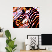 Zebra Poster (Thuiskantoor)