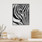 Zebra Poster (Keuken)