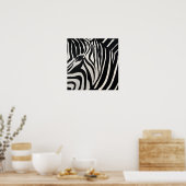 Zebra Poster (Keuken)