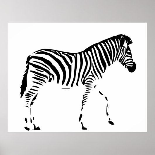 Zebra Poster (Voorkant)