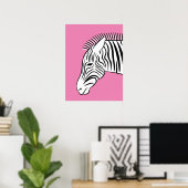 Zebra Poster (Thuiskantoor)