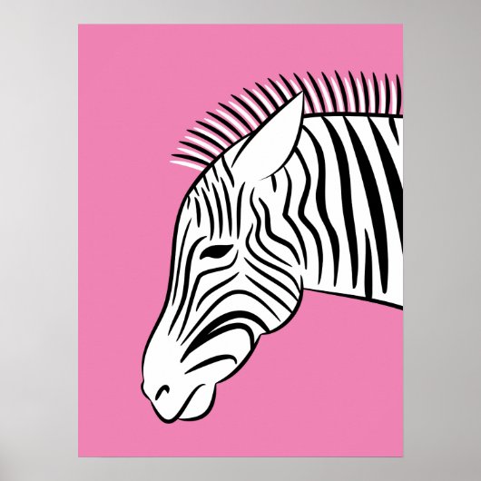 Zebra Poster (Voorkant)