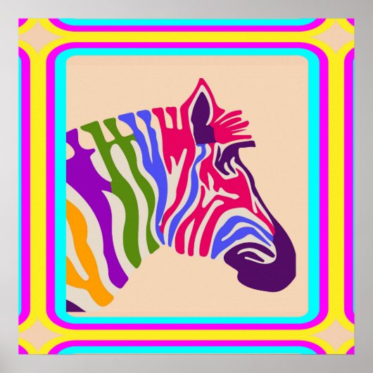 Zebra Poster (Voorkant)