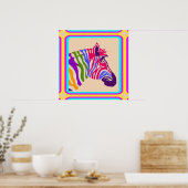 Zebra Poster (Keuken)