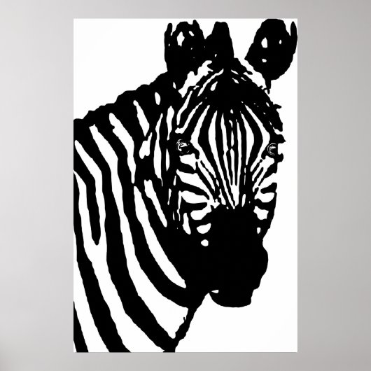 zebra. poster (Voorkant)
