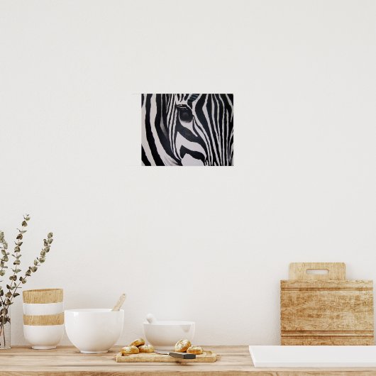 Zebra Poster (Keuken)