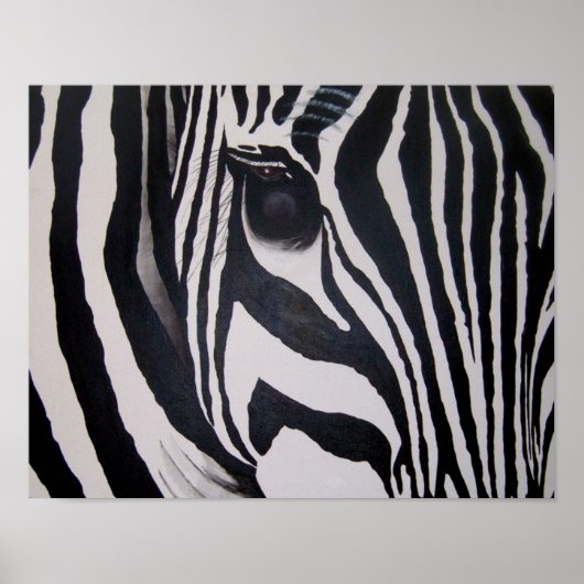 Zebra Poster (Voorkant)