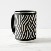 "ZEBRA PRINT" - 15 OZ. COFFEE MUG MOK (Voorkant links)